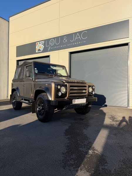 DEFENDER 90 SOFT TOP (Lavage intérieur extérieur 4X4 Le Thor Carpentras Monteux)