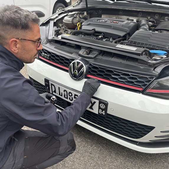 GOLF 7 GTI (Nettoyage voiture intérieur Le Thor Gadagne Isle sur la Sorgue)